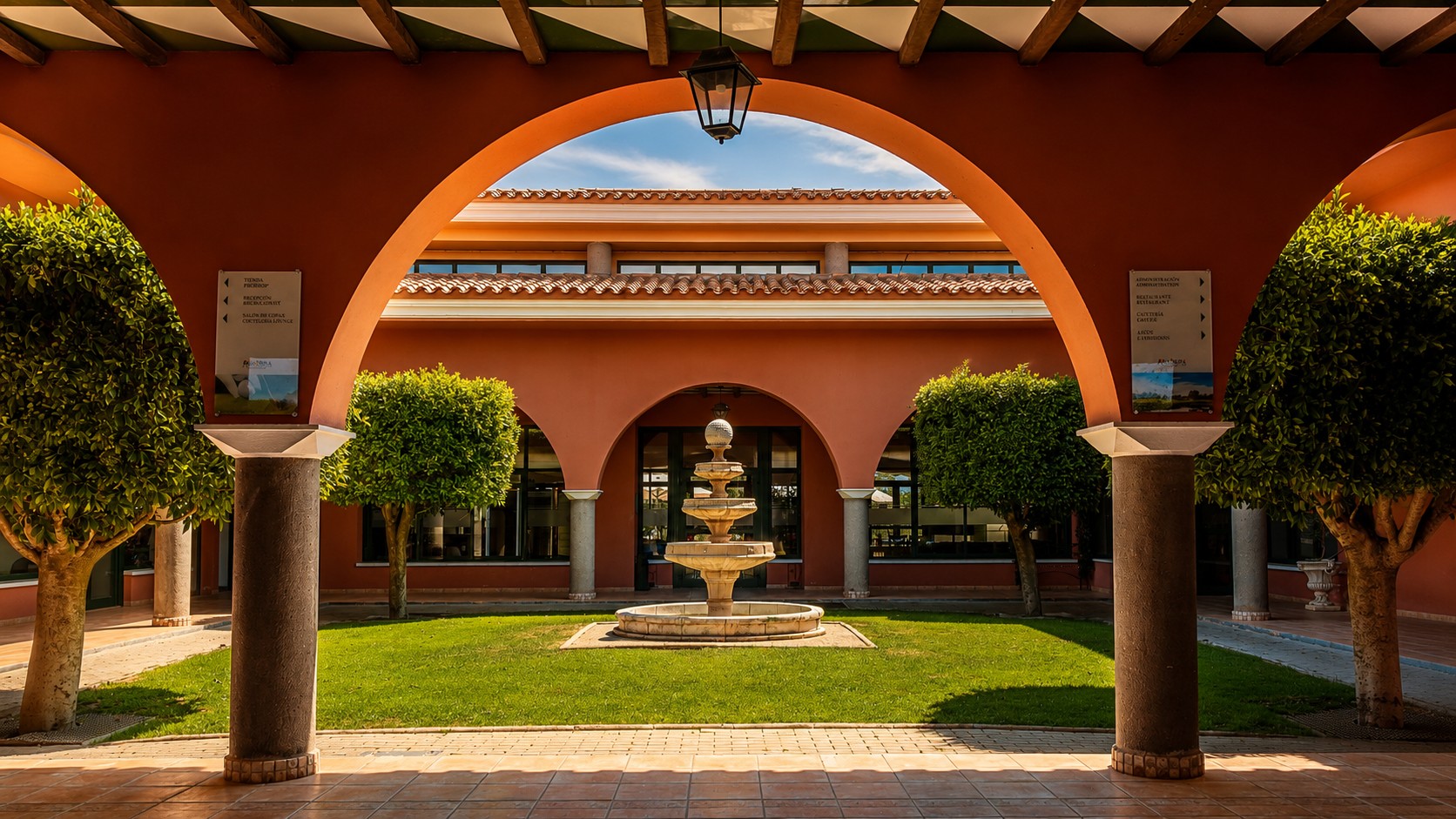 Patio del restaurante de Panorámica